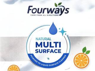 Fourways Natural Multi Surface sachet, powder to liquid